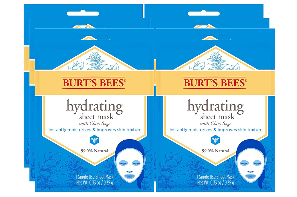 Burt's Bees Hydrating Sheet Masks (6-Pack)