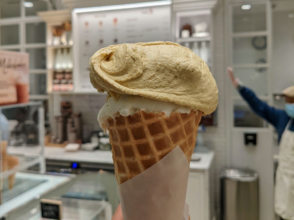 Gelato from Bacio di Latte.