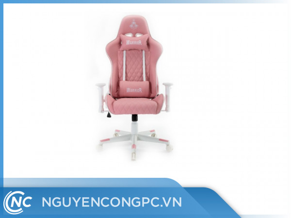 Ghế WARRIOR GAMING CHAIR - Raider Series - WGC206 - Pink/White