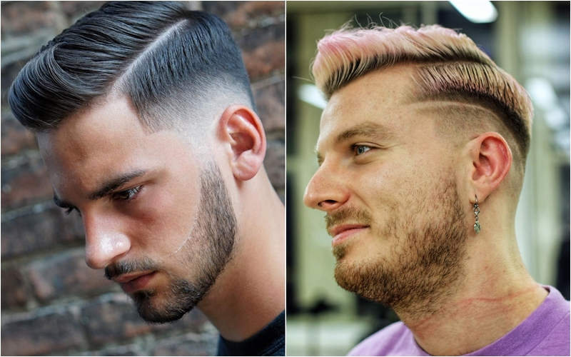 Kiá»u tÃ³c nam Äáº¹p Undercut káº¿t há»£p side partÂ 