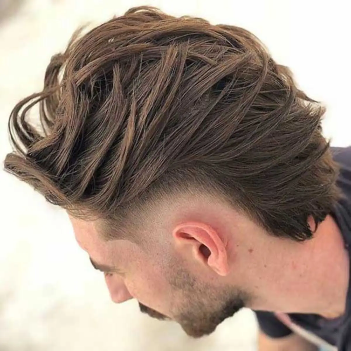 Kiá»u tÃ³c slicked back mullet layer cá»±c cool ngáº§u