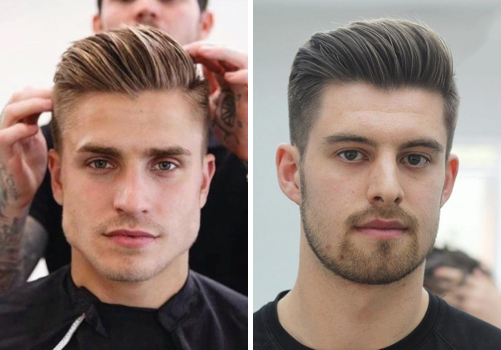 Kiểu tóc nam đẹp cho gương mặt vuông