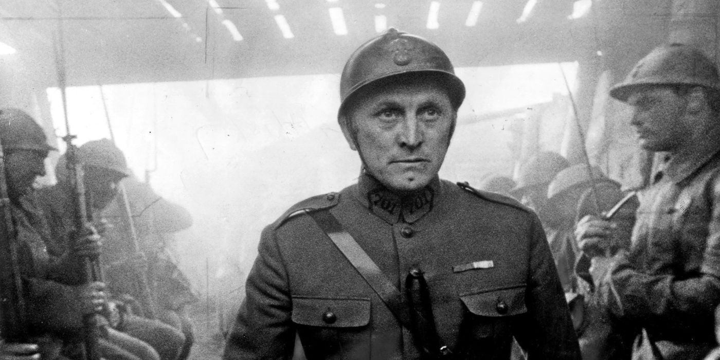 Kirk Douglas as Colonel Dax in Paths of Glory (1957)