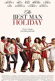 Nia Long, Monica Calhoun, Morris Chestnut, Taye Diggs, Terrence Howard, Sanaa Lathan, Melissa De Sousa, Regina Hall, and Harold Perrineau in The Best Man Holiday (2013)