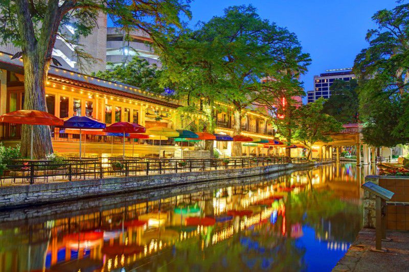 San Antonio River Walk in Texas, one of the best places to visit in the USA