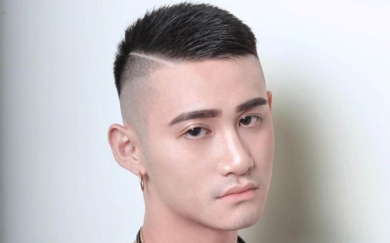 Tóc ngắn kiểu lính thủy đánh bộ cho nam