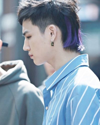 Tóc ngắn kiểu mullet cho nam