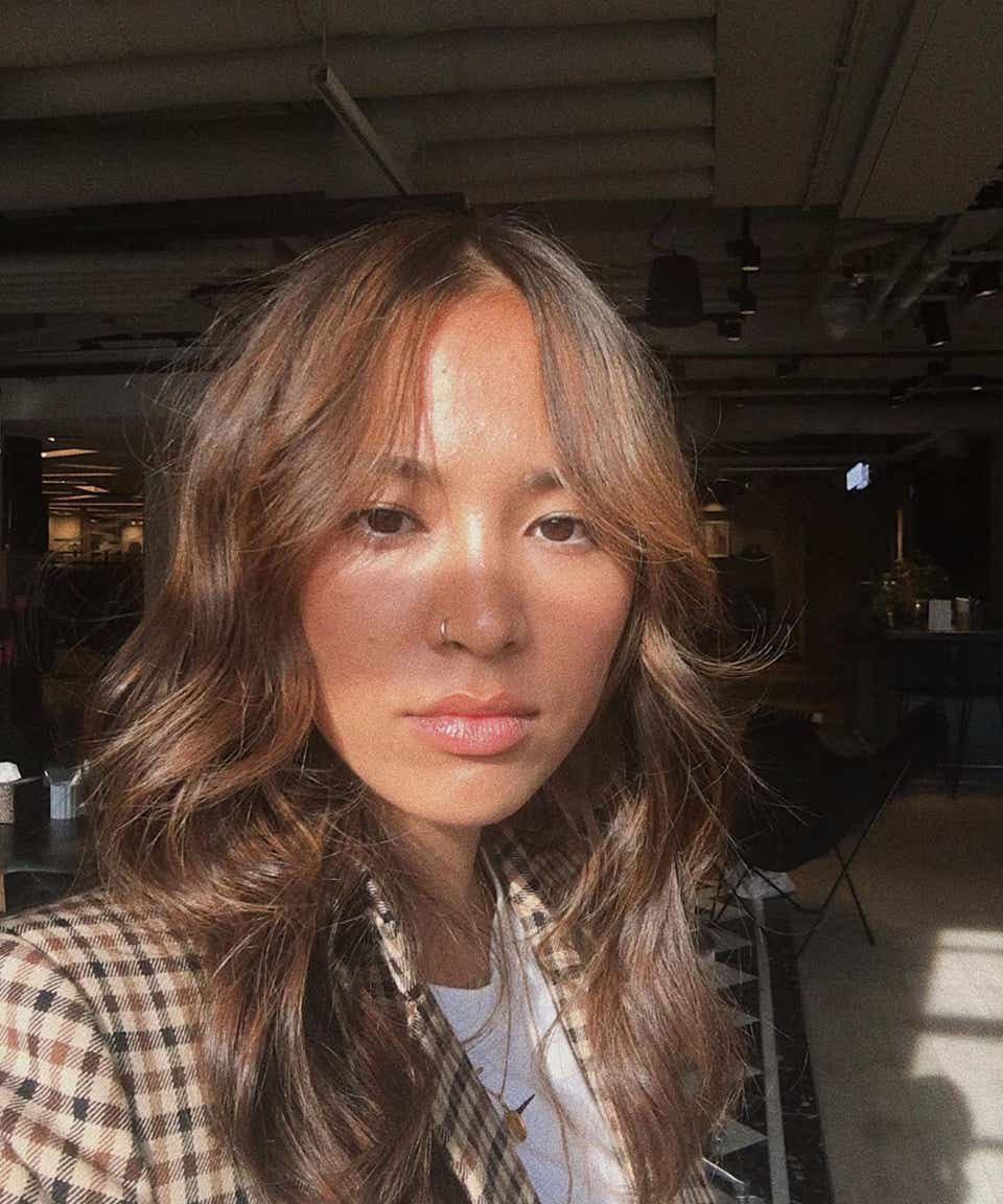 Kiểu tóc layer học sinh tròn