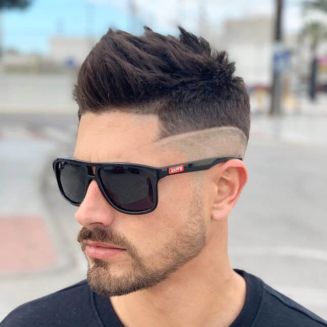 The Curly Low Fade Haircut