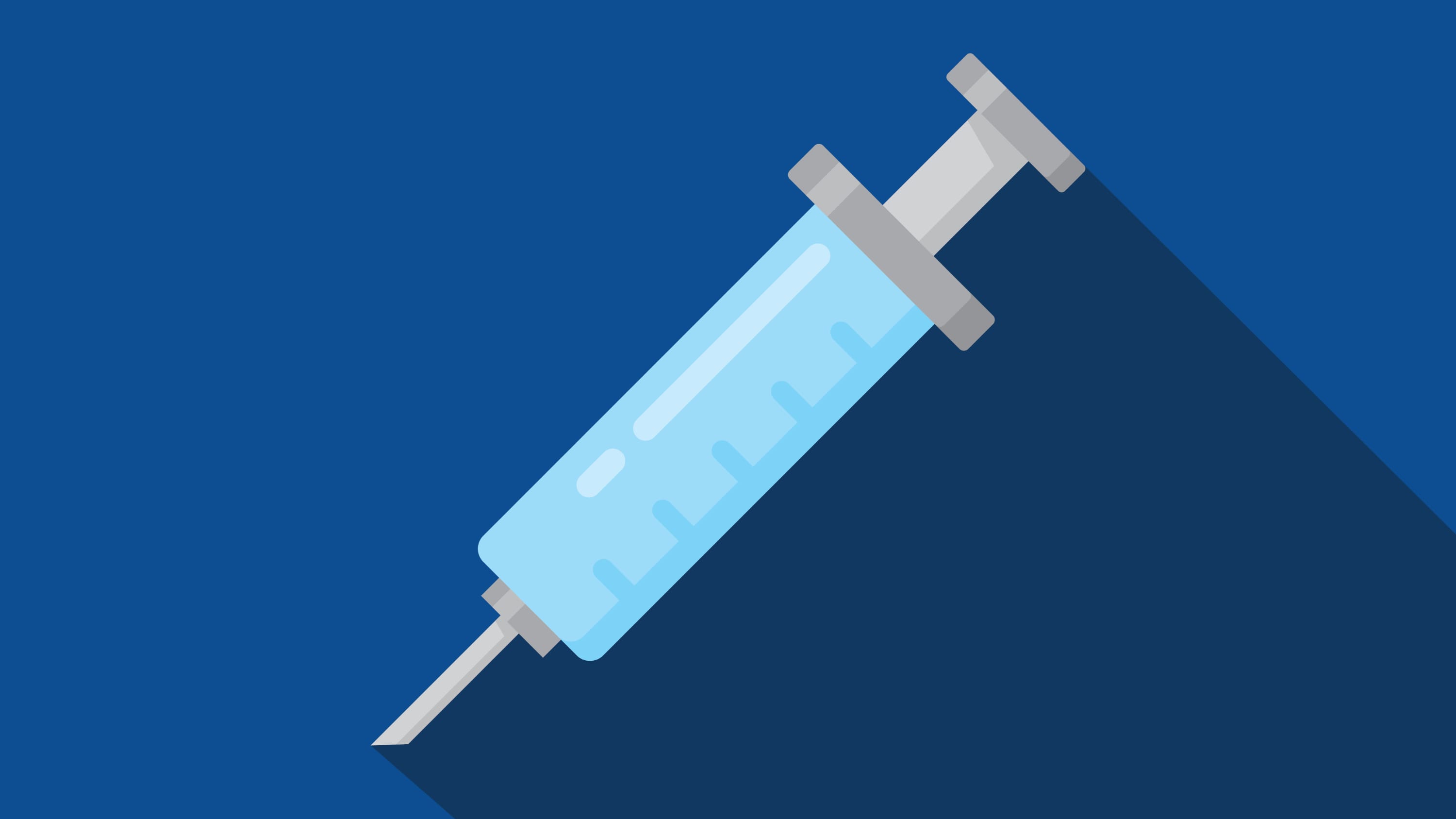 Thumbnail illustration of a needle on a blue background