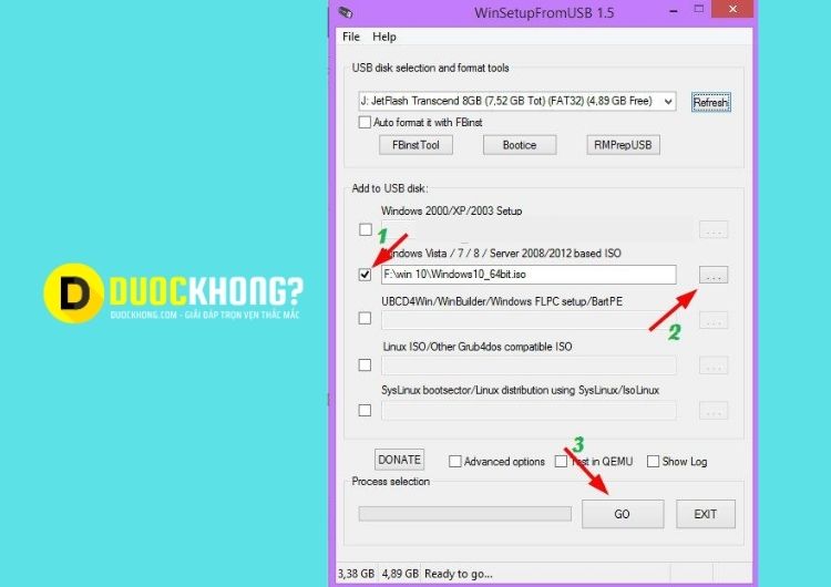 Tiếp tục thêm bản Windows