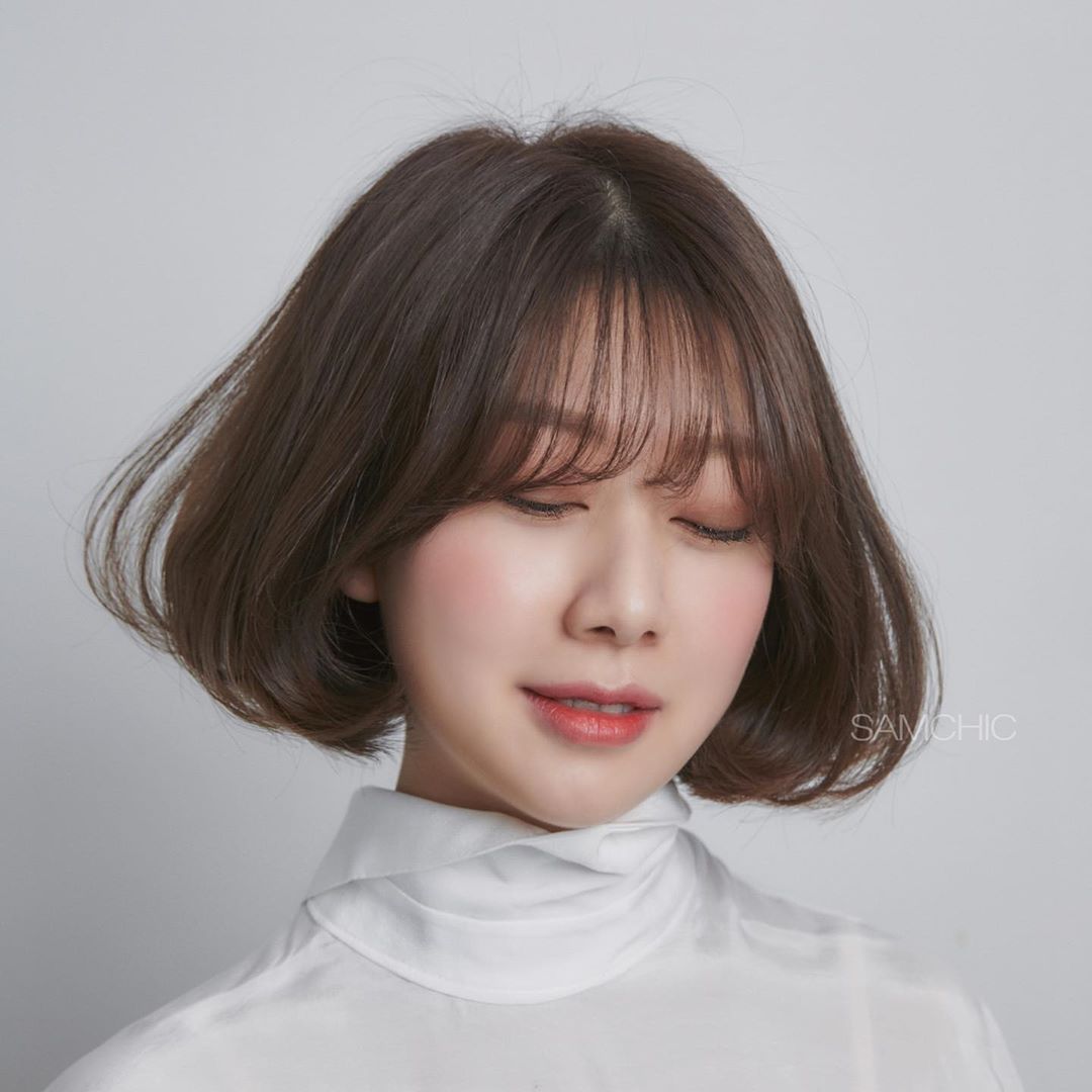 Voluminous C-Curl Short Hair